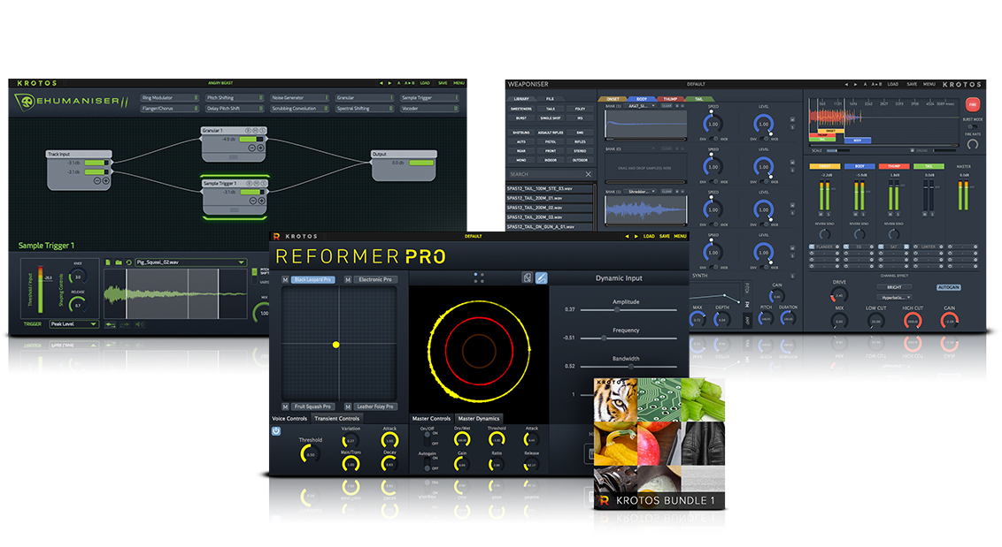 Sound Design Bundle - Krotos Limited (1177x624), Png Download