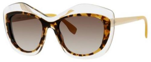 Fendi Geometric Women's Sunglasses - Fendi (500x400), Png Download