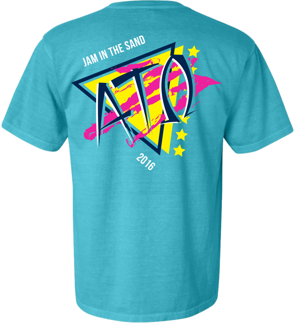 Ato Jam Sand 80s Back - Sunrise Sunburn Sunset Repeat Shirt (1000x1099), Png Download