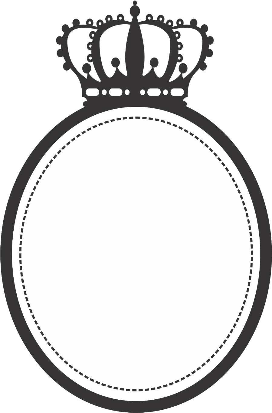 Frames Vintage Grátis Para Baixar - Png Royal Border Circle Frame (992x1600), Png Download