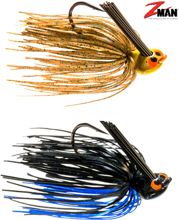 David Walkers Jigs - Z-man Crosseyez Flipping Jig - Spring Pumpkin - 3/8 (389x460), Png Download