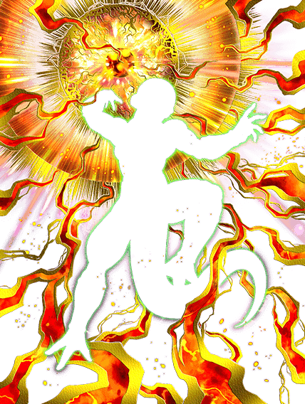 Effect For Golden Frieza - Frieza Dokkan Battle (428x568), Png Download