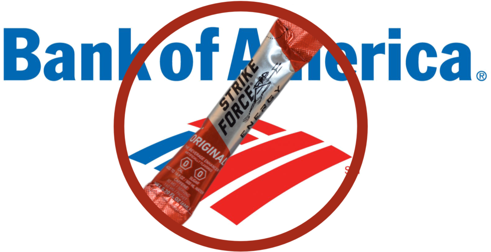 Veteran Owned Energy Drink Company Cuts Ties With Bank - Bank Of America Debit Card 2018 (1024x1024), Png Download