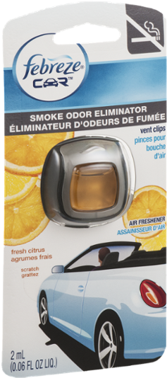 Febreze Car Air Freshener Vent Clip | Linen (600x600), Png Download