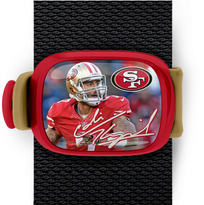 Colin Kaepernick Stwrap - Nfl San Francisco 49ers Colin Kaepernick Wood Sign, (550x400), Png Download