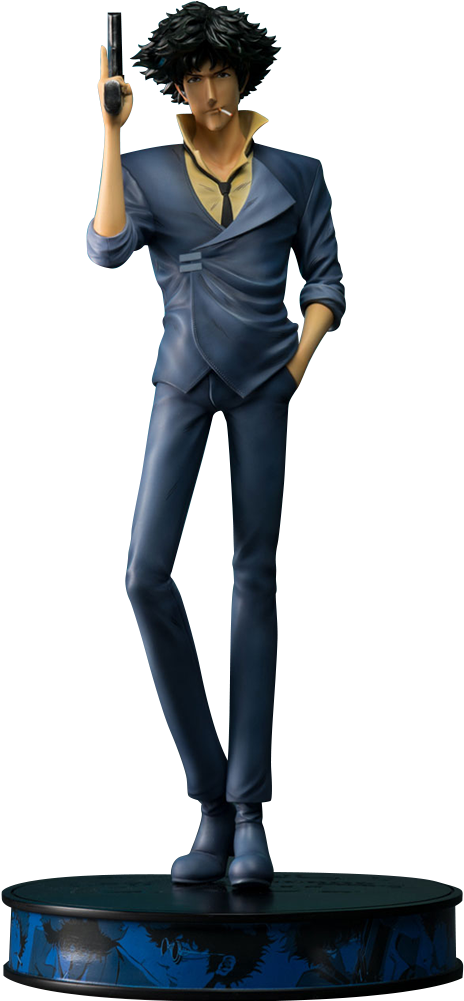 5" Cowboy Bebop Statue Spike Spiegel - Cowboy Bebop Spike (480x1000), Png Download
