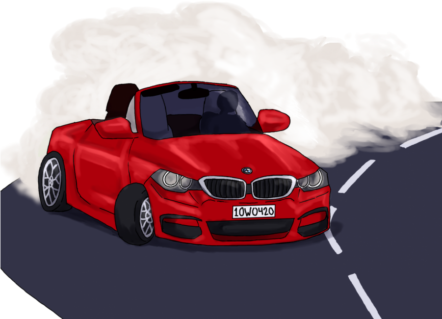The Car Goes %22skrt Skrt%22 When Kian - Car (900x675), Png Download