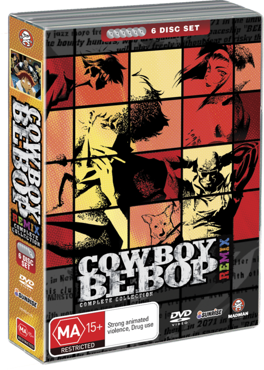 Cowboy Bebop Remix Complete Sessions - Cowboy Bebop Remix: Complete Sessions Dvd (516x724), Png Download