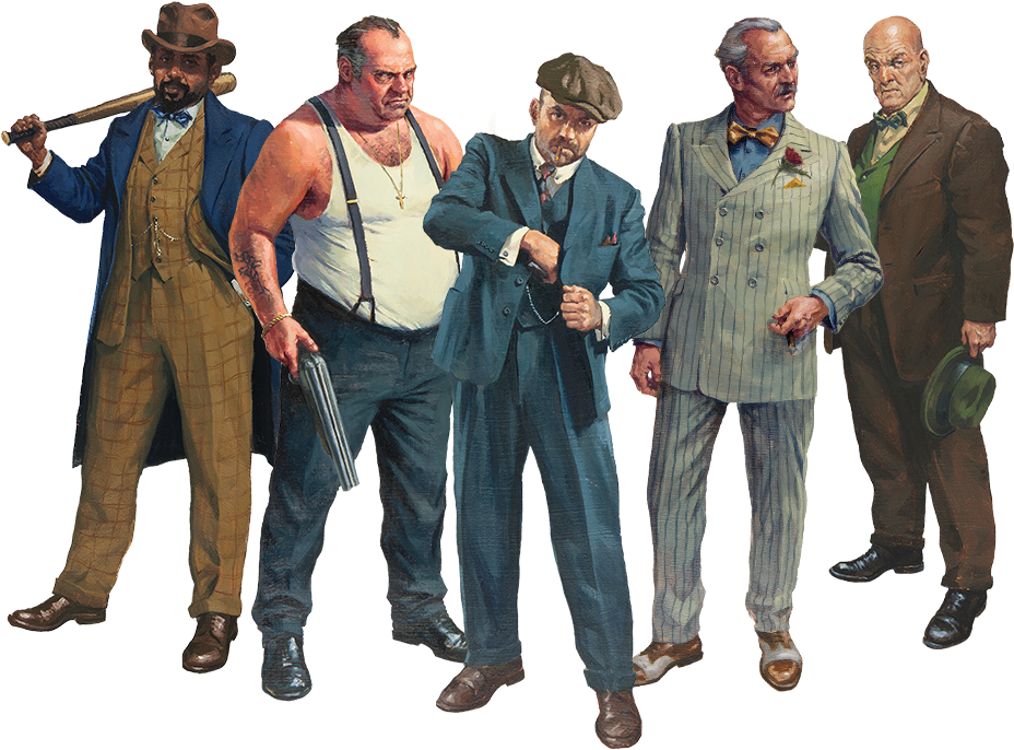 The Five Families Of The Godfather (960x720), Png Download