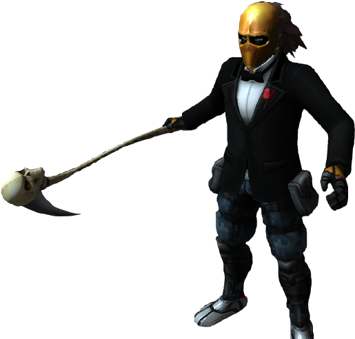 Godfather Corps The Havester Of Noobs - Figurine (602x511), Png Download