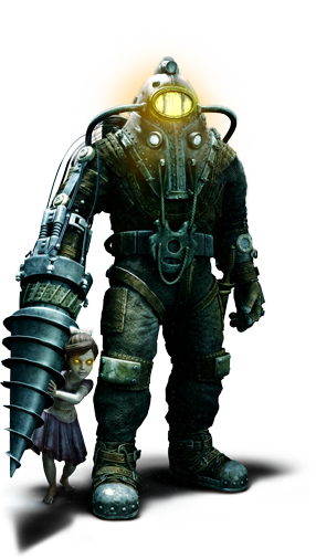 Bioshock 2 Png Vector Library Download - Bioshock Subject Delta (286x506), Png Download