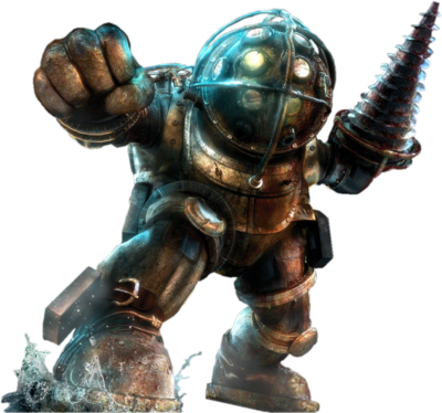 That's Not A Big Daddy - Big Daddy Bioshock (400x374), Png Download