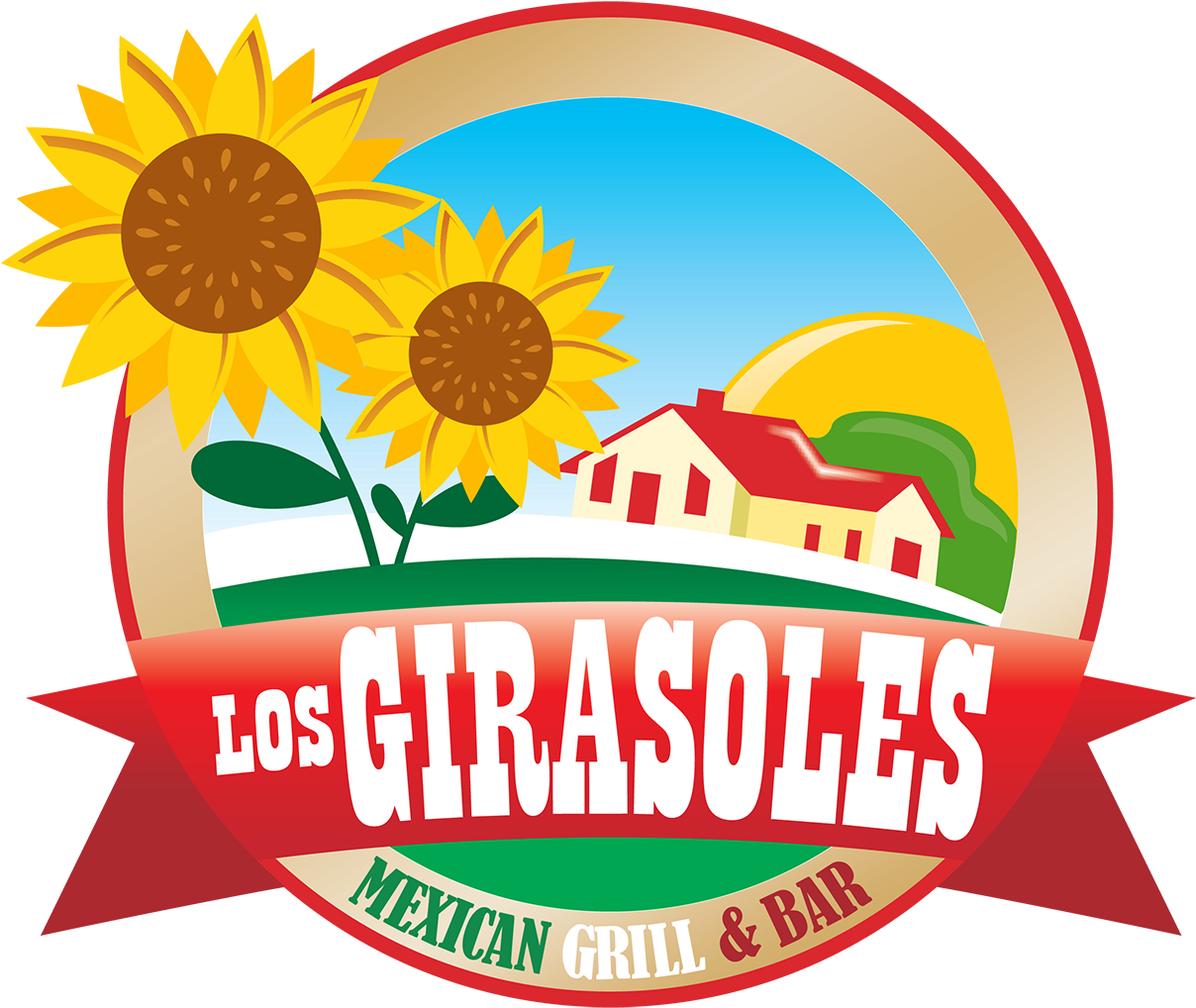 Logo Los Girasoles - Chapel Hill (1209x1209), Png Download