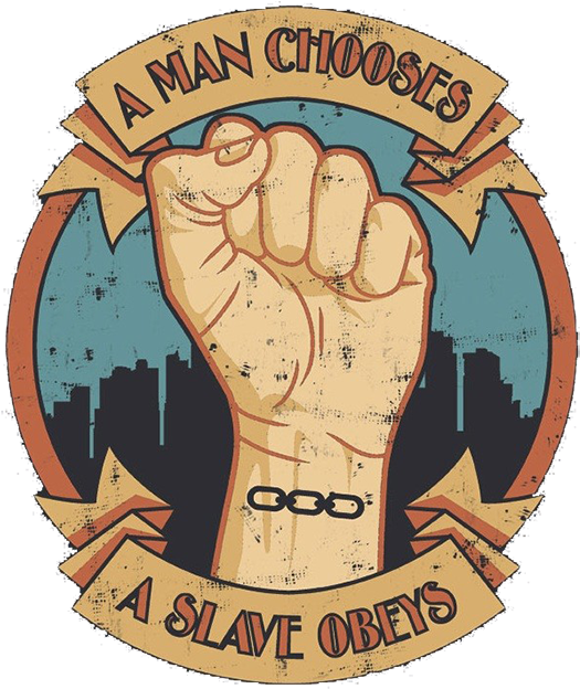 Bioshock Slave Obeys A Man Chooses Pressbutton Videojuegos - Man Does A Slave Obeys (1200x675), Png Download