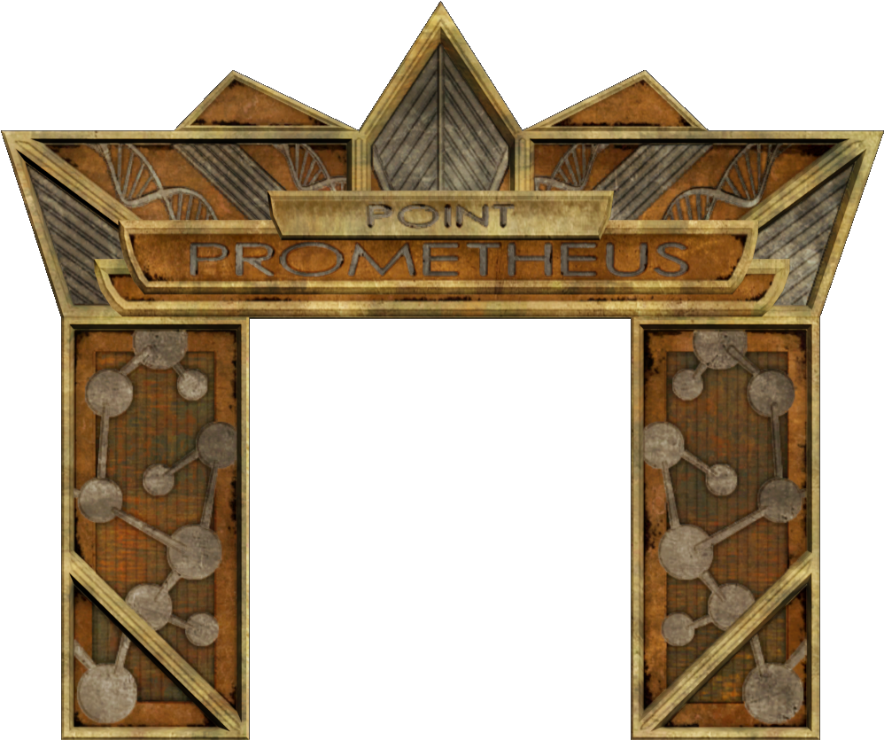 In Which We Reflect On Human Nature And Video Games - Bioshock Point Prometheus (1019x853), Png Download