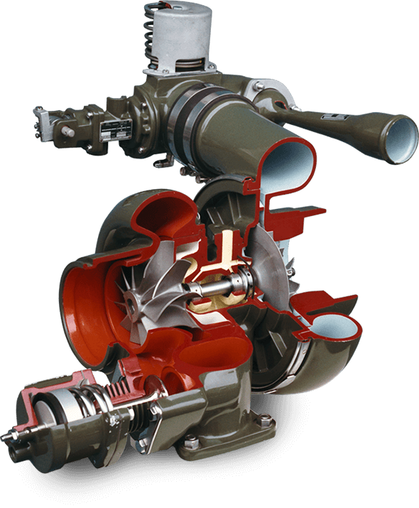 Aeroforce Aircraft Turbocharger - Turbocharger Hot Gas Stand (590x715), Png Download