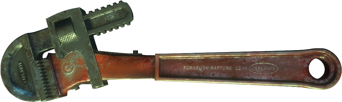 One Of The Most Iconic Weapons From The Franchise, - La Primera Llave Inglesa (1290x486), Png Download