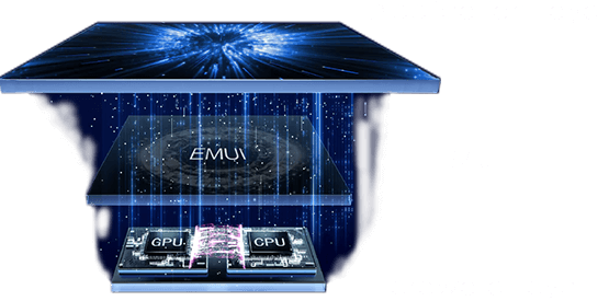 Ground Breaking Hardware Software Integration And Graphics - Gpu Turbo (555x275), Png Download