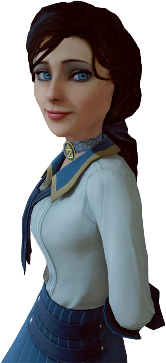 Elizabeth - Elizabeth Bioshock Png (330x718), Png Download