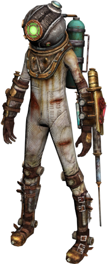 Download Zip Archive - Bioshock Eleanor Big Sister (750x650), Png Download