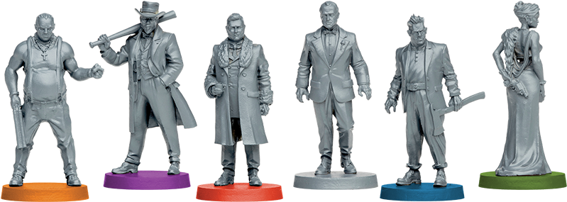 Godfather Board Game Miniatures (890x285), Png Download