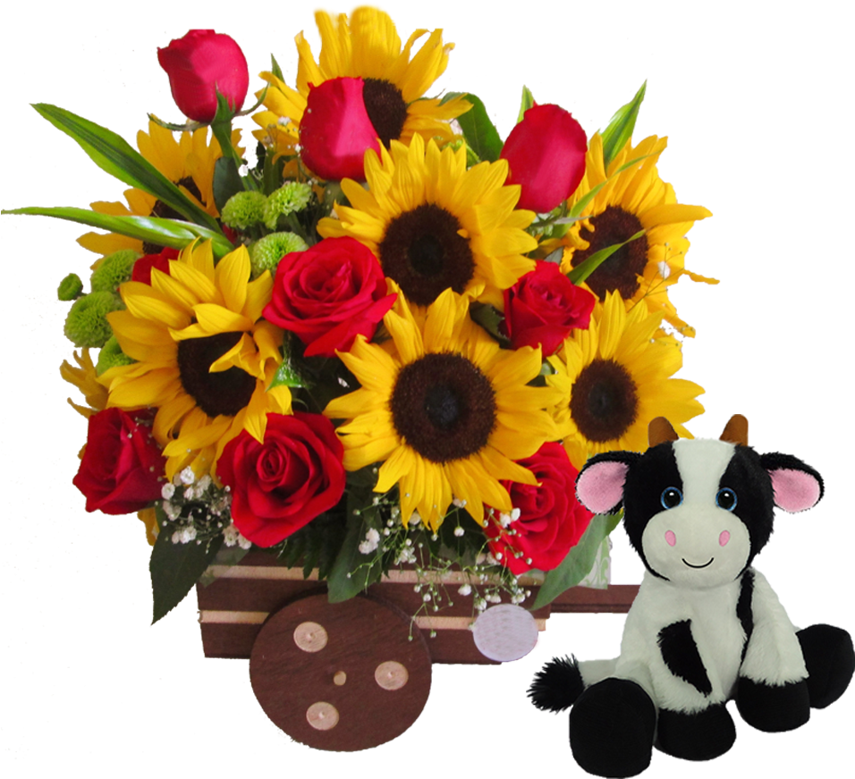 Muuuchos Girasoles - Floristeria En Bogota Norte (993x1020), Png Download