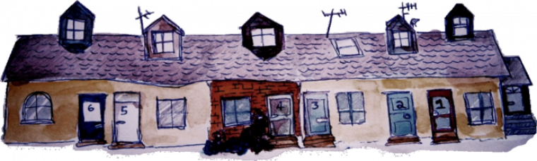 1153 - House (760x228), Png Download