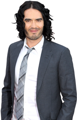 Russell Brand On Clint Eastwood, Performing At The - Gentleman (330x412), Png Download