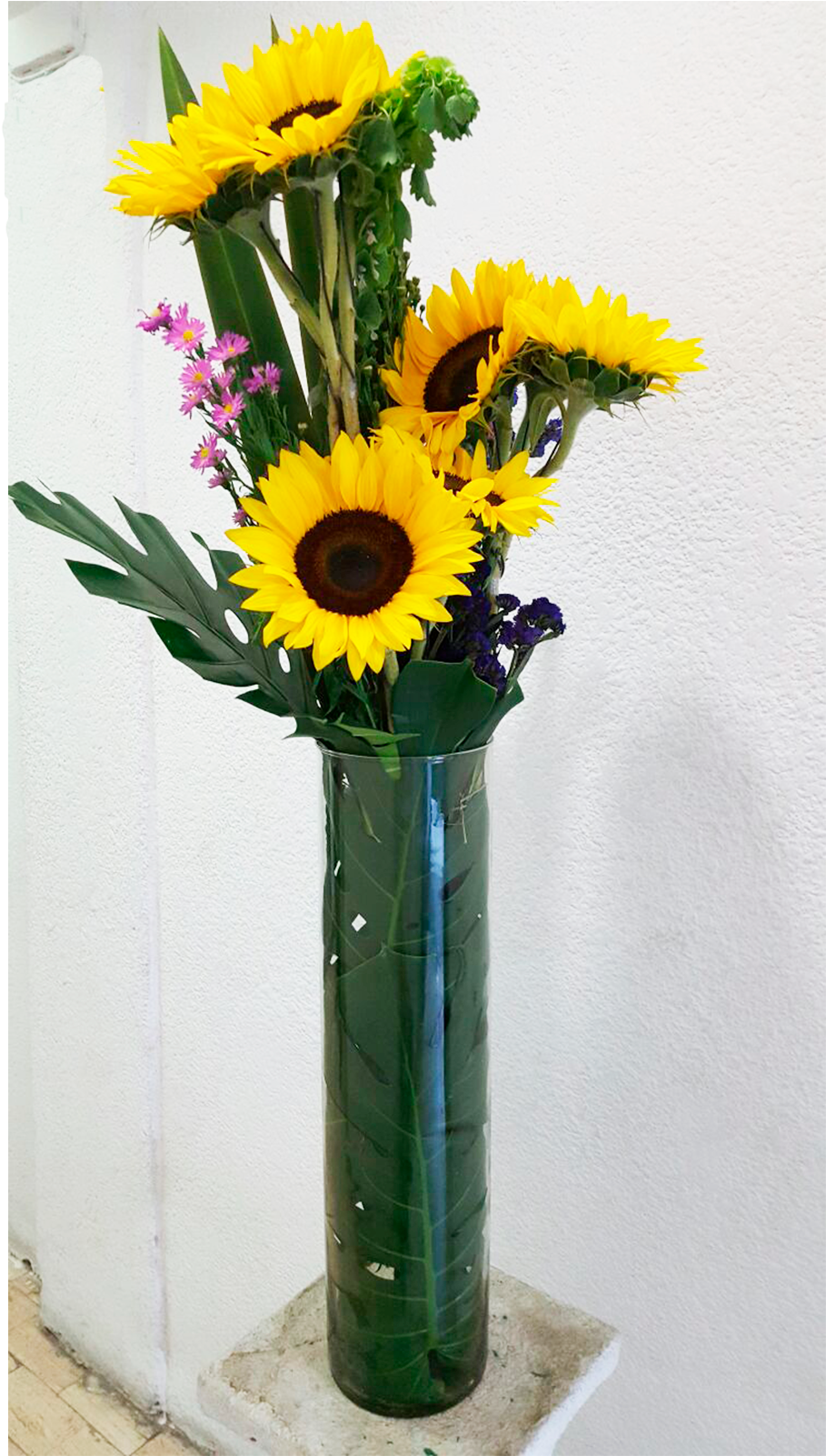 Arreglo De Girasoles - Vase (1200x1600), Png Download