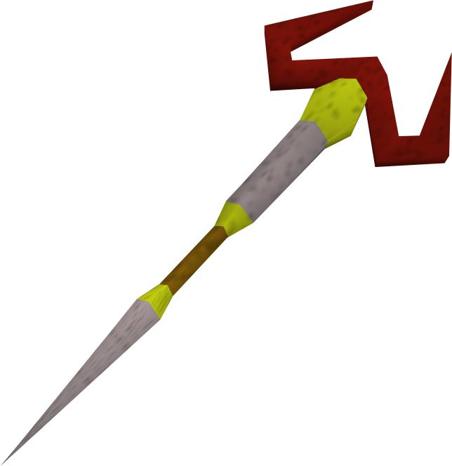 24, June 16, 2013 - Zamorak Staff (644x664), Png Download