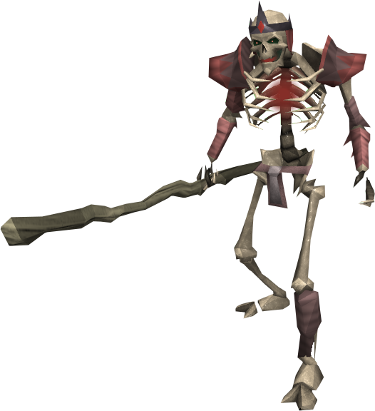 Source - Img1 - Wikia - Nocookie - Net - Report - Wizard - Oldschool Runescape Skeletons (526x576), Png Download