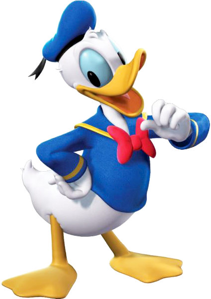 Banner Black And White Stock Mickey Mouse Playhouse - Mickey Mouse Clubhouse Donald Duck (440x600), Png Download