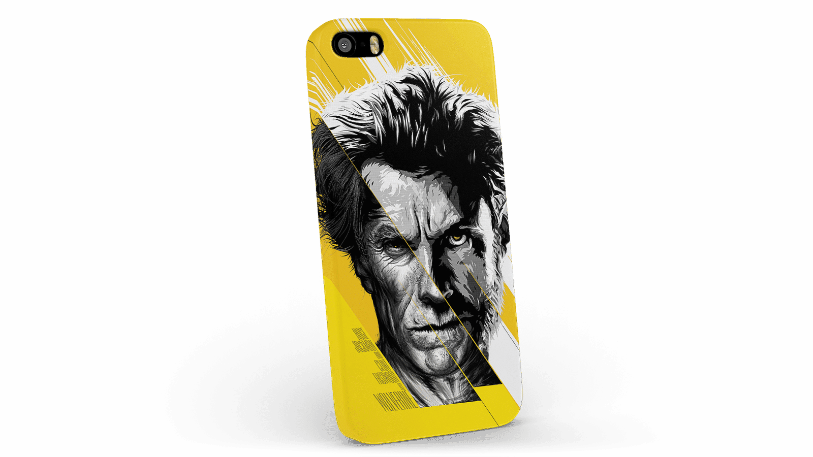 Dailyobjects Clint Eastwood In Wolverine Case For Iphone - Illustration (1600x900), Png Download
