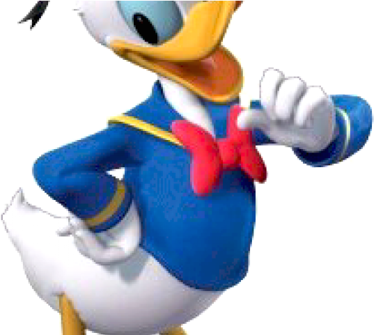 Mickey Mouse Clubhouse Clipart Free - Duck From Mickey Mouse (640x480), Png Download