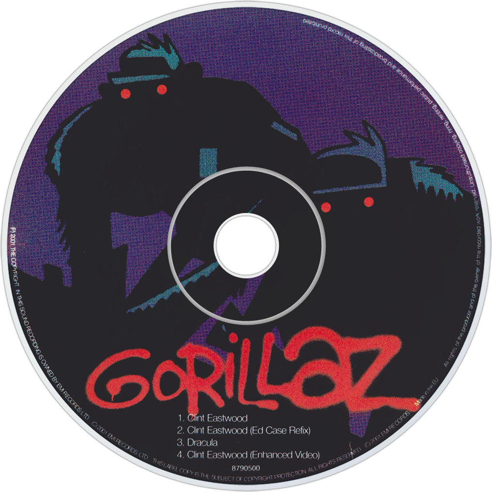 Gorillaz-phase One Celebrity (amaray Case) - (import (1000x1000), Png Download