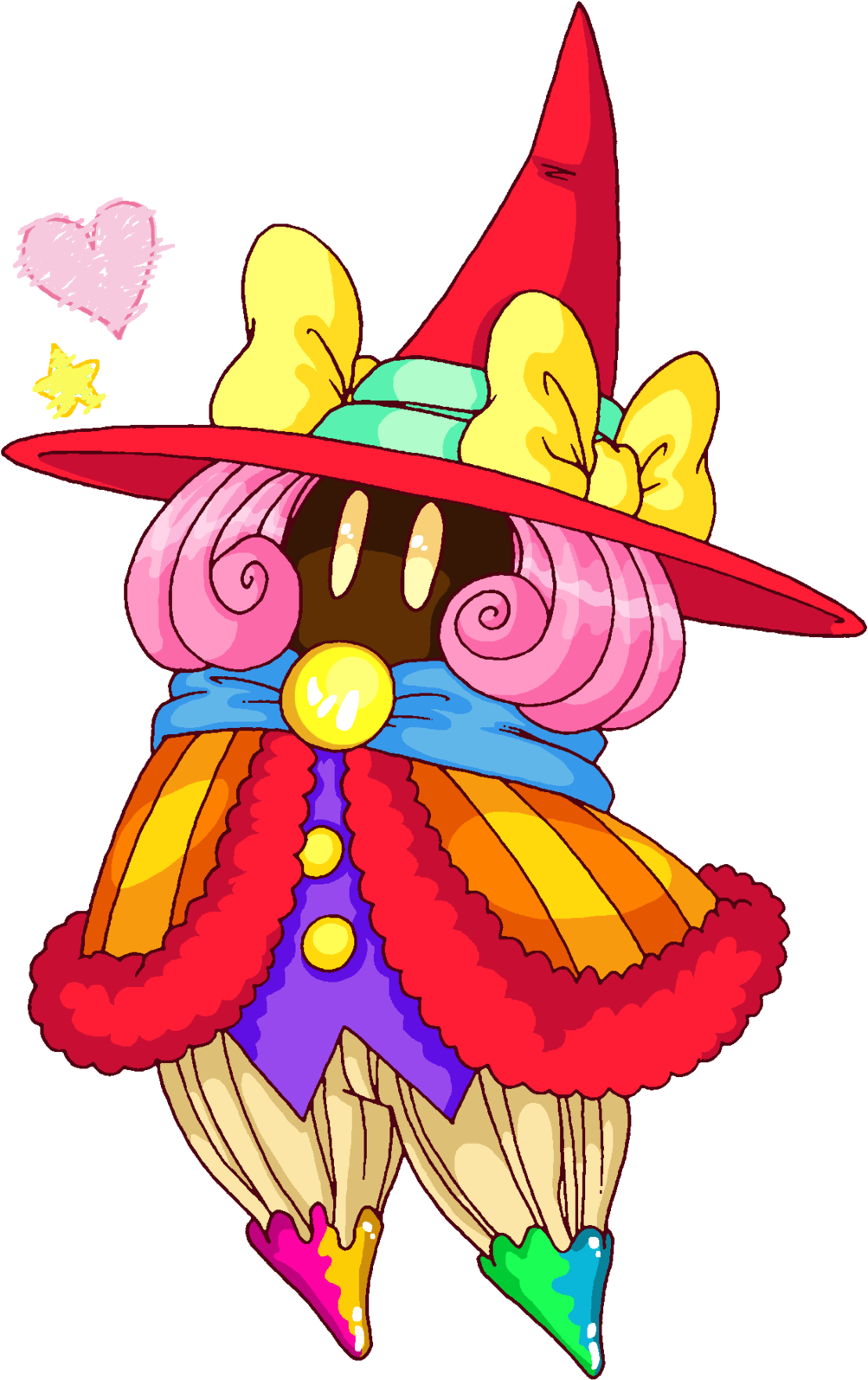 Wizard - Paintra Kirby (1024x1613), Png Download