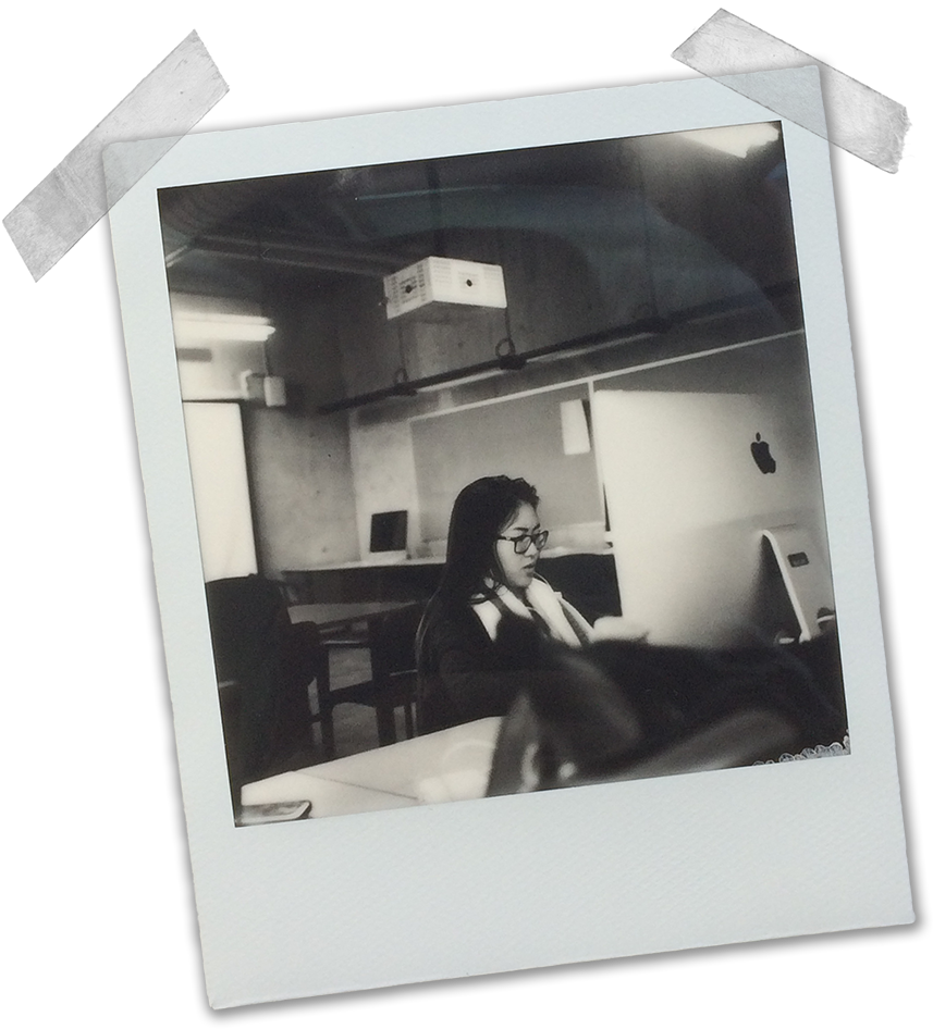 Taped Polaroid - Picture Frame (1088x1088), Png Download