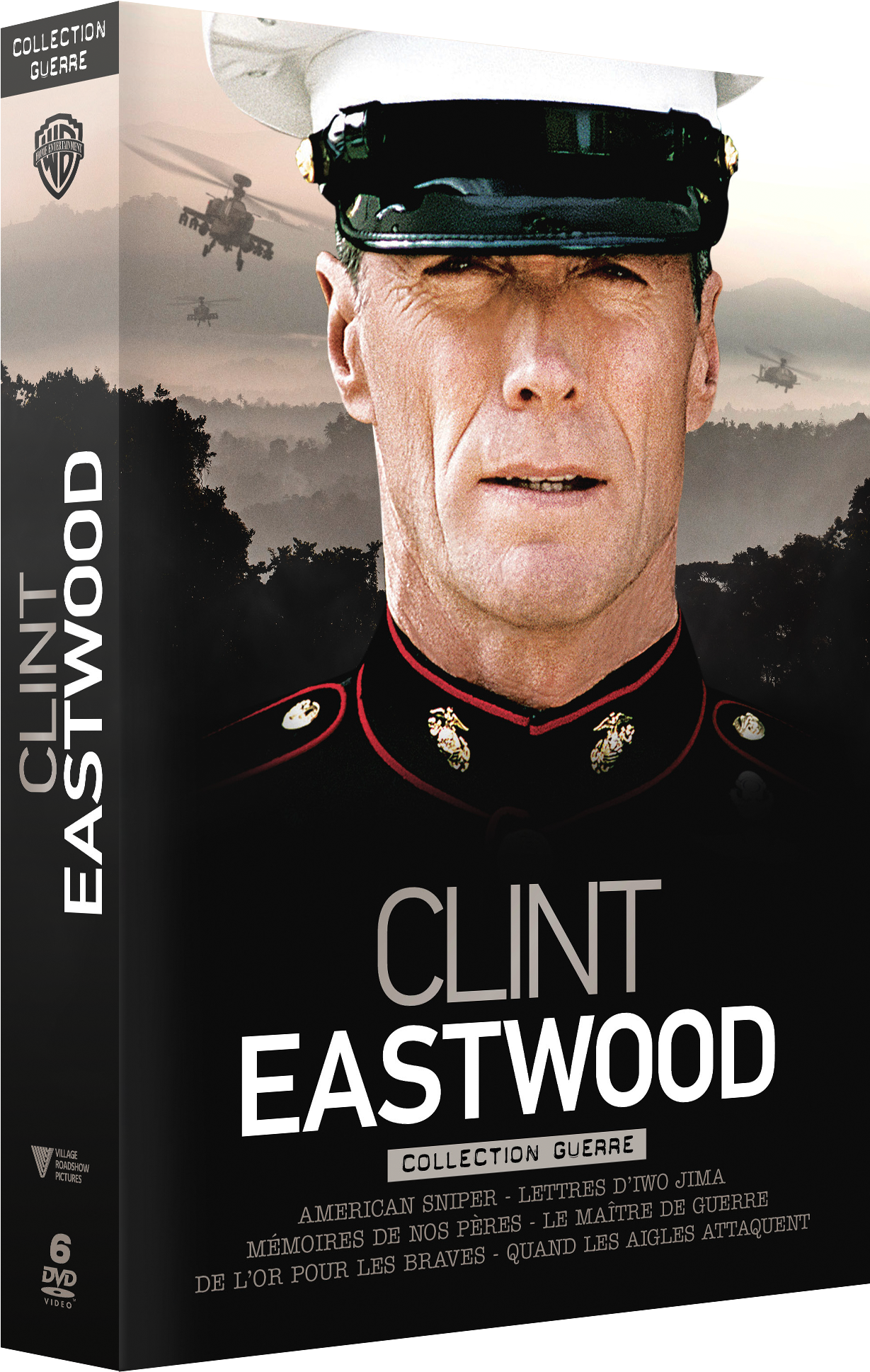 Découvrez Les Coffrets De Clint Eastwood, - Clint Eastwood - War Collection Dvd (1408x2032), Png Download