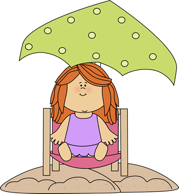 Beach Chair Clip Art 877331 - Mycutegraphics Beach (370x400), Png Download