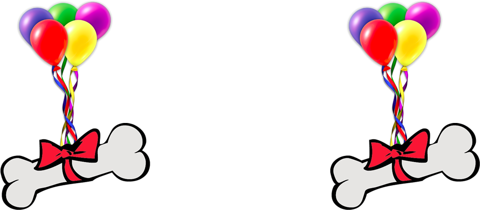 Dog Balloons - Birthday Balloons (1080x1920), Png Download