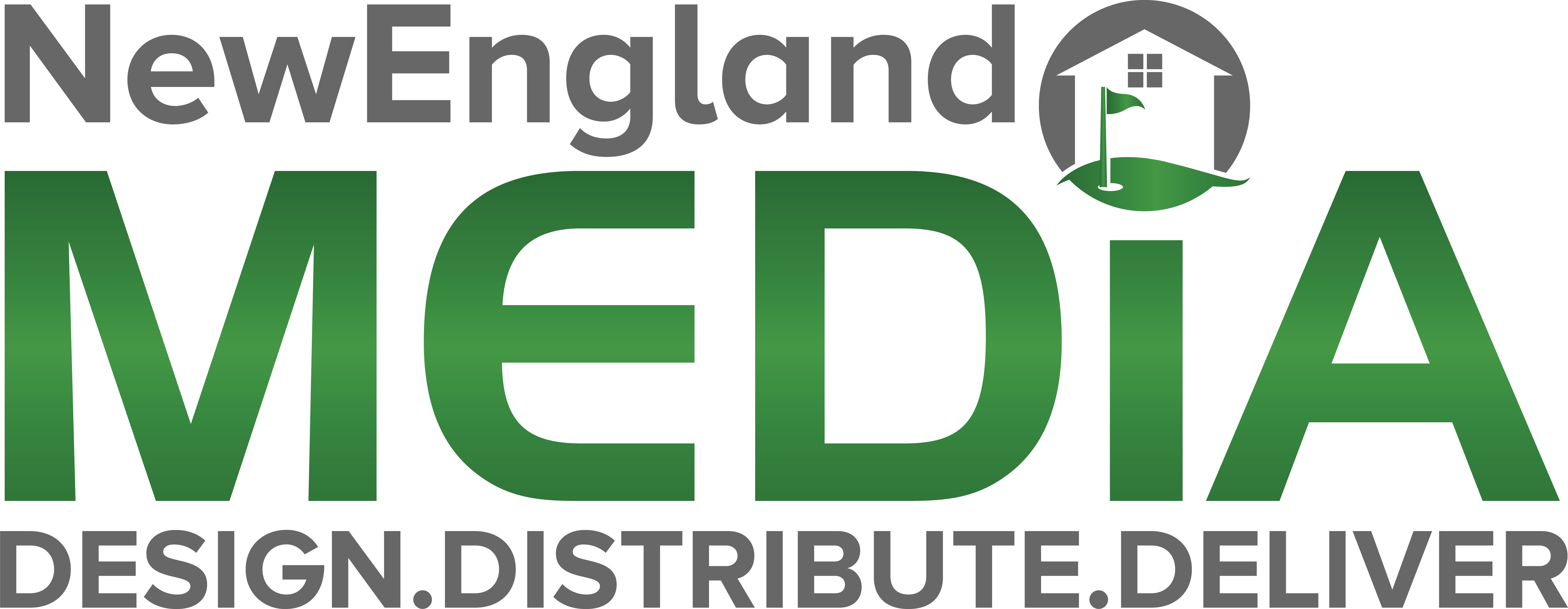 New England Dot Media - Social Media For Restaurant (5029x1954), Png Download