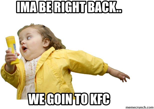 Ima Be Right Back - Child (680x453), Png Download