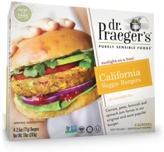 Potato Salad With Avocado & Dill - Dr Praeger's California Veggie Burgers (350x350), Png Download