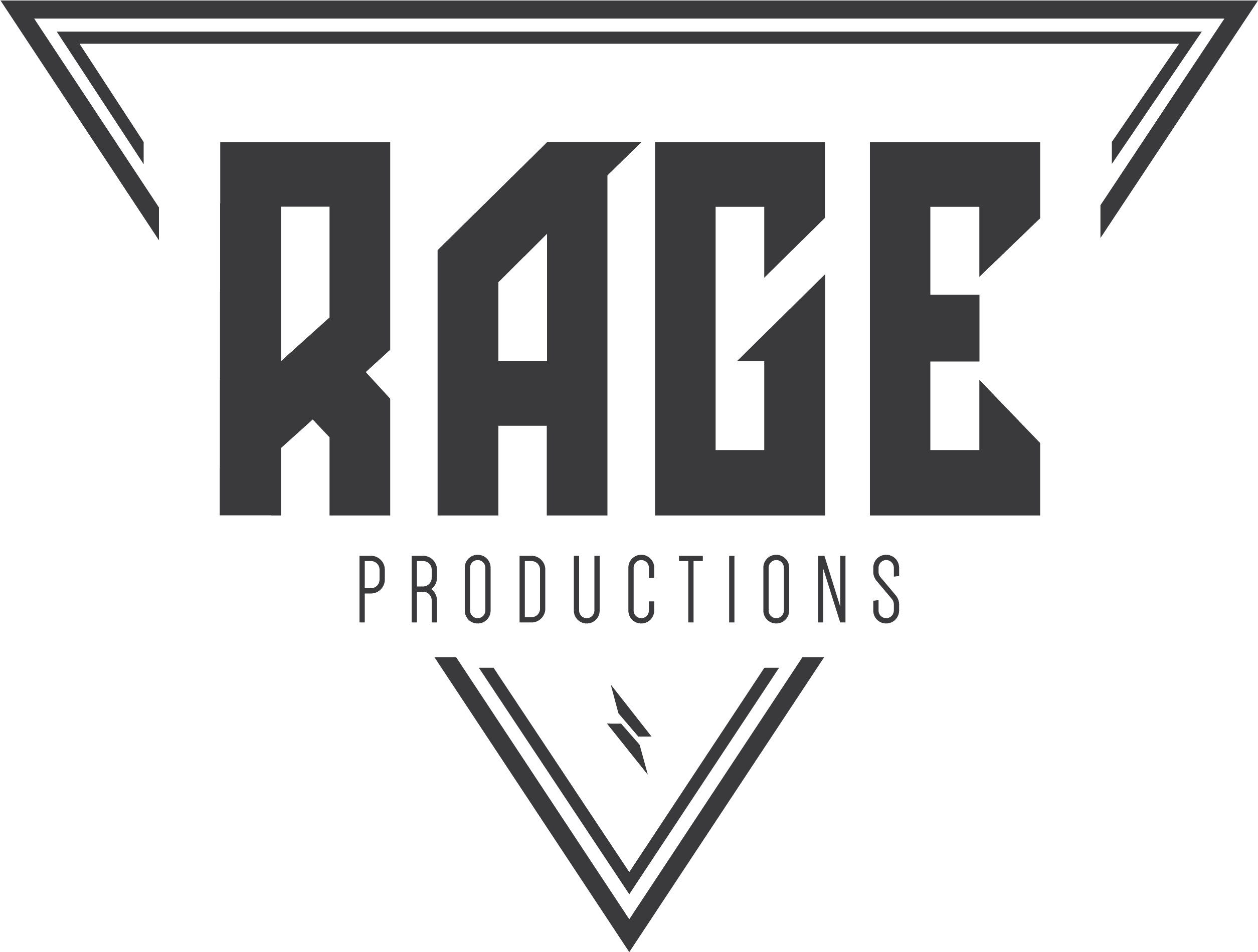 Rage Productions (3842x3311), Png Download
