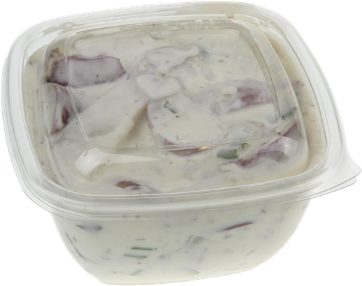 Bacon Ranch Potato Salad - Bacon (600x473), Png Download