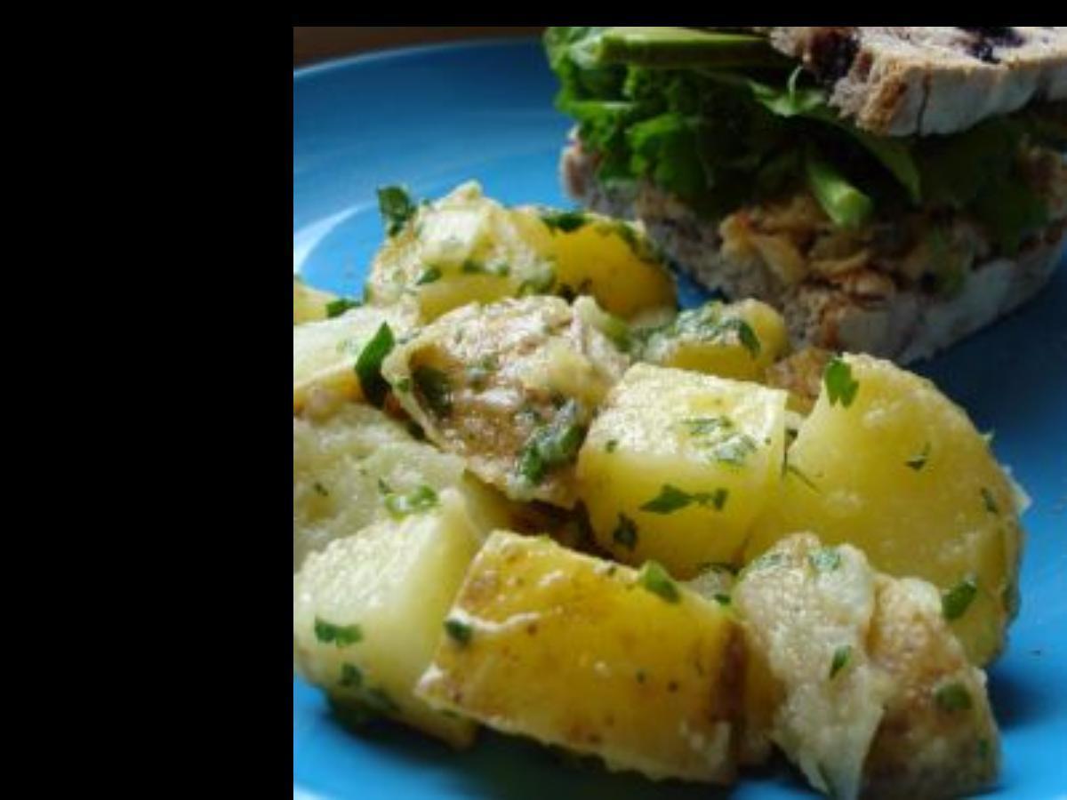 Potato Salad With Mustard Vinaigrette - Potato Salad (1200x900), Png Download