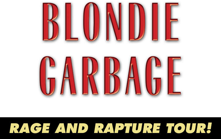 Rage & Rapture Tour - Blondie And Garbage The Rage And Rapture Tour (768x486), Png Download