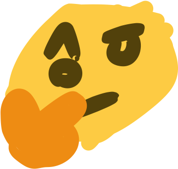 Fyinkangon - Thonk Emote (450x399), Png Download