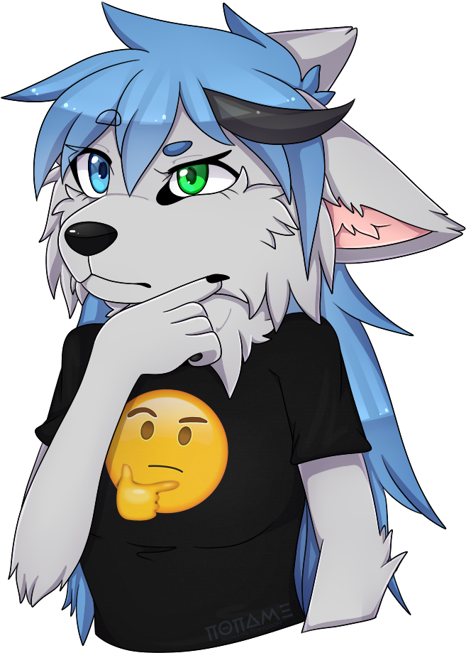 [c] Kira Thonk - Fur (800x1000), Png Download
