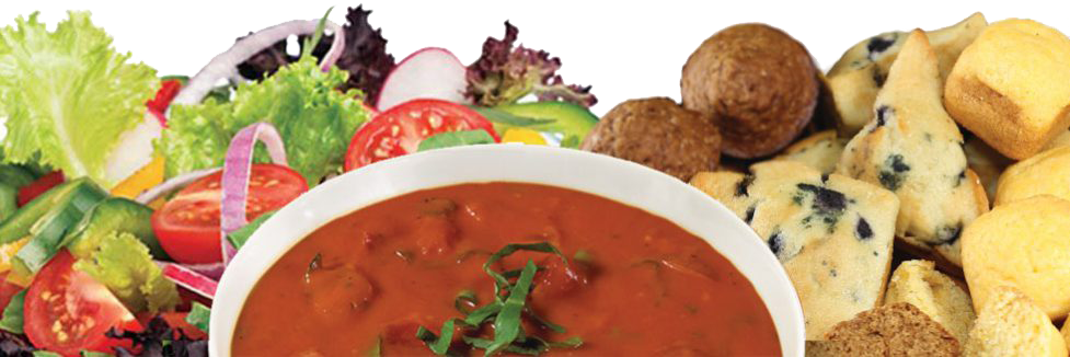 Endless Value - Soup And Salad Bar (977x326), Png Download